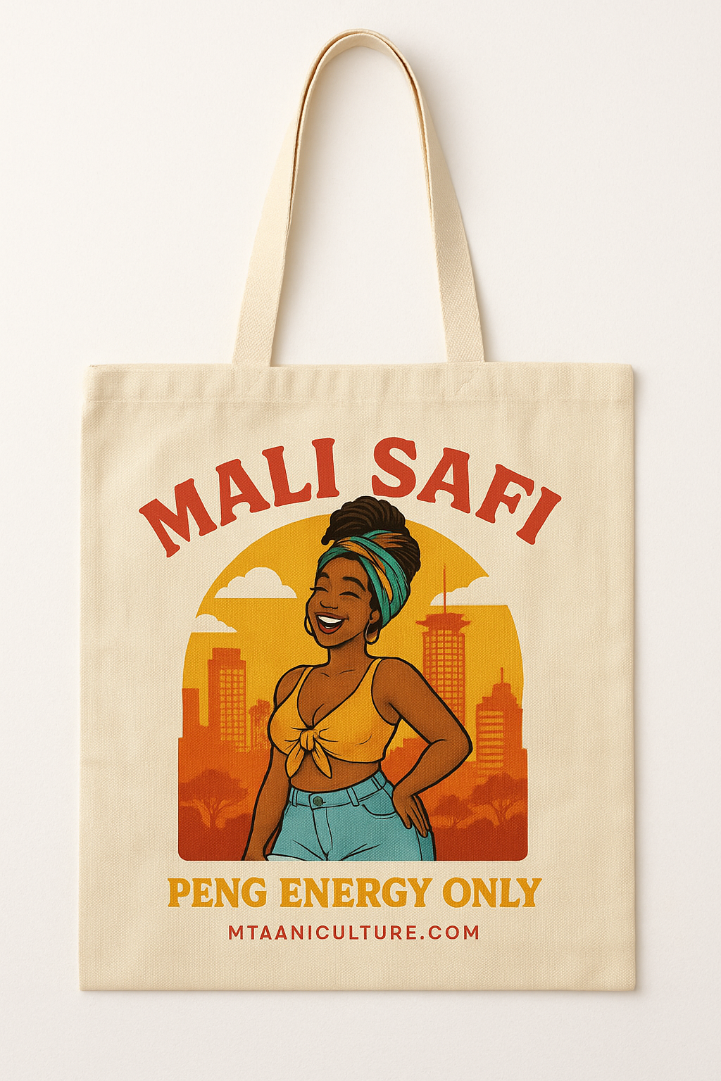 Mali safi tote bags